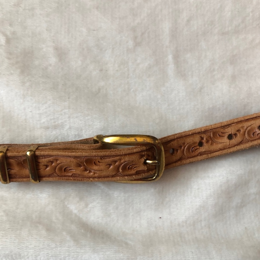 Vintage Genuine leather belt